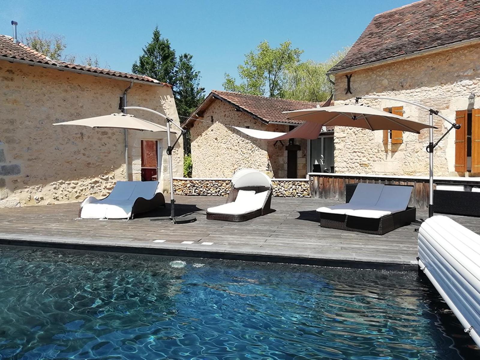 Hotel O Delices De La Monnerie à Bourgnac Extérieur photo